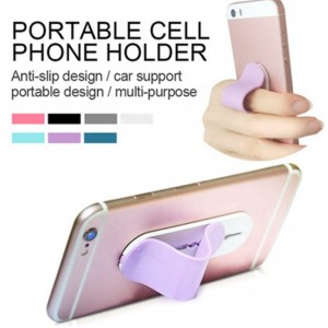 Magic Sticker Phone Holder For iPhone X 8 7 6 6s Plus  flexible phone holder  Finger Ring Holder push and pull phone holder